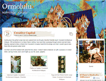 Tablet Screenshot of ormolulu.wordpress.com