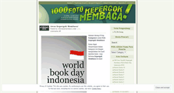 Desktop Screenshot of kepergokmembaca.wordpress.com