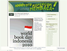 Tablet Screenshot of kepergokmembaca.wordpress.com