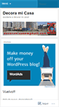 Mobile Screenshot of decoramicasa.wordpress.com