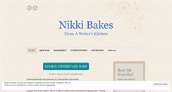 Desktop Screenshot of nikkibakes.wordpress.com