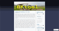 Desktop Screenshot of bekatul.wordpress.com