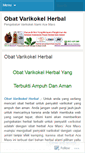Mobile Screenshot of obatvarikokelherbalblog.wordpress.com