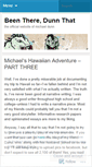 Mobile Screenshot of michaeldunn.wordpress.com