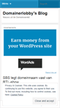 Mobile Screenshot of domainerlobby.wordpress.com