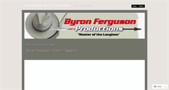 Desktop Screenshot of byronferguson.wordpress.com