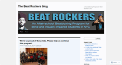 Desktop Screenshot of beatrockers.wordpress.com