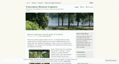 Desktop Screenshot of exploringhodgesgardens.wordpress.com
