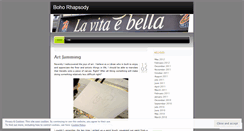 Desktop Screenshot of bohorhapsody.wordpress.com