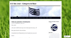 Desktop Screenshot of categoriadebasesaojose99.wordpress.com