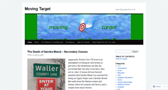 Desktop Screenshot of amovingtarget.wordpress.com
