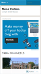 Mobile Screenshot of customcabins.wordpress.com