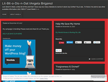 Tablet Screenshot of lilbitodisndat.wordpress.com