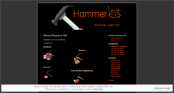 Desktop Screenshot of hammeros.wordpress.com