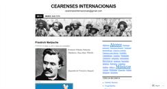 Desktop Screenshot of cearensesinternacionais.wordpress.com