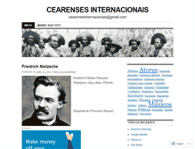 Tablet Screenshot of cearensesinternacionais.wordpress.com