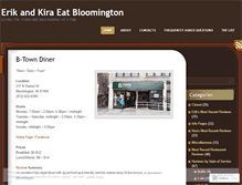 Tablet Screenshot of erikandkira.wordpress.com
