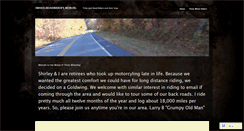 Desktop Screenshot of 3wheelroadrider.wordpress.com