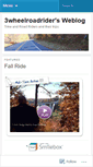 Mobile Screenshot of 3wheelroadrider.wordpress.com