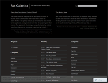 Tablet Screenshot of galacticnewsnetwork.wordpress.com