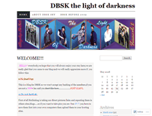 Tablet Screenshot of dbsksky.wordpress.com