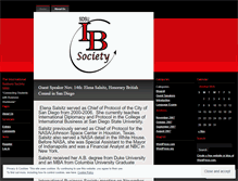 Tablet Screenshot of ibsocietysdsu.wordpress.com