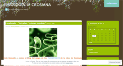 Desktop Screenshot of fisiologiamicrobiana.wordpress.com