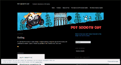 Desktop Screenshot of petsocietycat.wordpress.com