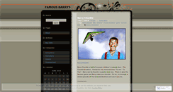 Desktop Screenshot of famousbarrys.wordpress.com