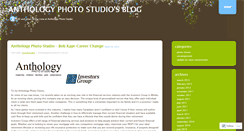 Desktop Screenshot of anthologyphotostudio.wordpress.com
