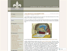 Tablet Screenshot of biblecrafts.wordpress.com