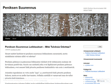 Tablet Screenshot of peniksensuurennus.wordpress.com