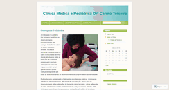 Desktop Screenshot of clinicacarmoteixeira.wordpress.com