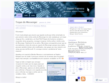 Tablet Screenshot of danielfs.wordpress.com