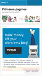 Mobile Screenshot of primerespagines.wordpress.com