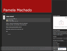 Tablet Screenshot of pammachado.wordpress.com