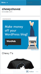 Mobile Screenshot of chewychavez.wordpress.com