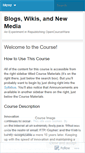 Mobile Screenshot of newmediaocw.wordpress.com