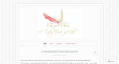 Desktop Screenshot of closetchic.wordpress.com
