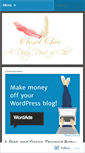 Mobile Screenshot of closetchic.wordpress.com
