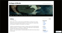 Desktop Screenshot of collageofwords.wordpress.com