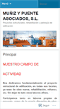 Mobile Screenshot of munizypuente.wordpress.com