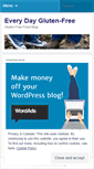 Mobile Screenshot of glutenfreetoday.wordpress.com