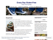 Tablet Screenshot of glutenfreetoday.wordpress.com