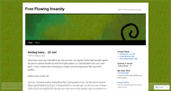 Desktop Screenshot of freeflowinginsanity.wordpress.com
