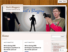 Tablet Screenshot of bartsbloggery.wordpress.com