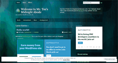 Desktop Screenshot of mrdaddy450.wordpress.com