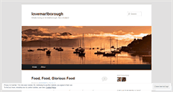 Desktop Screenshot of lovemarlborough.wordpress.com