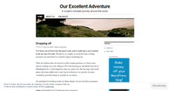 Desktop Screenshot of ourexcellentadventure.wordpress.com