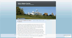 Desktop Screenshot of goingtoalaska.wordpress.com